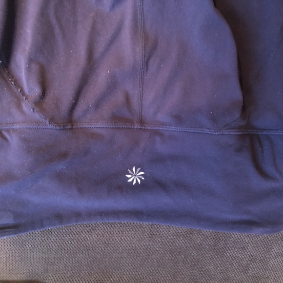 Athleta Navy 3/4 Women's Athletic Leggings (Size Small) GOOD CONDITION - Picture 5 of 6